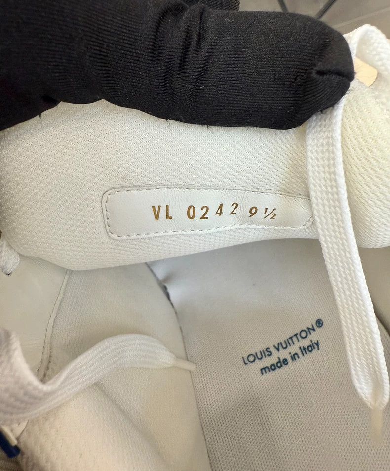 Louis Vuitton Louis Vuitton Blue Denim Trainers Size 43.5 Size US 9.5 / EU 42-43 - 6 Thumbnail