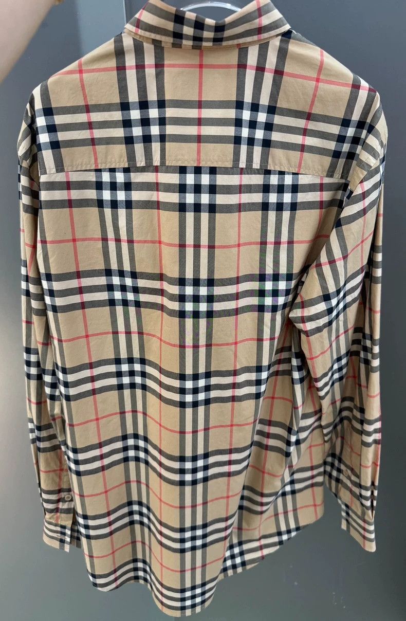Burberry Burberry Classic Plaid Long Sleeve Shirt Size US M / EU 48-50 / 2 - 3 Thumbnail