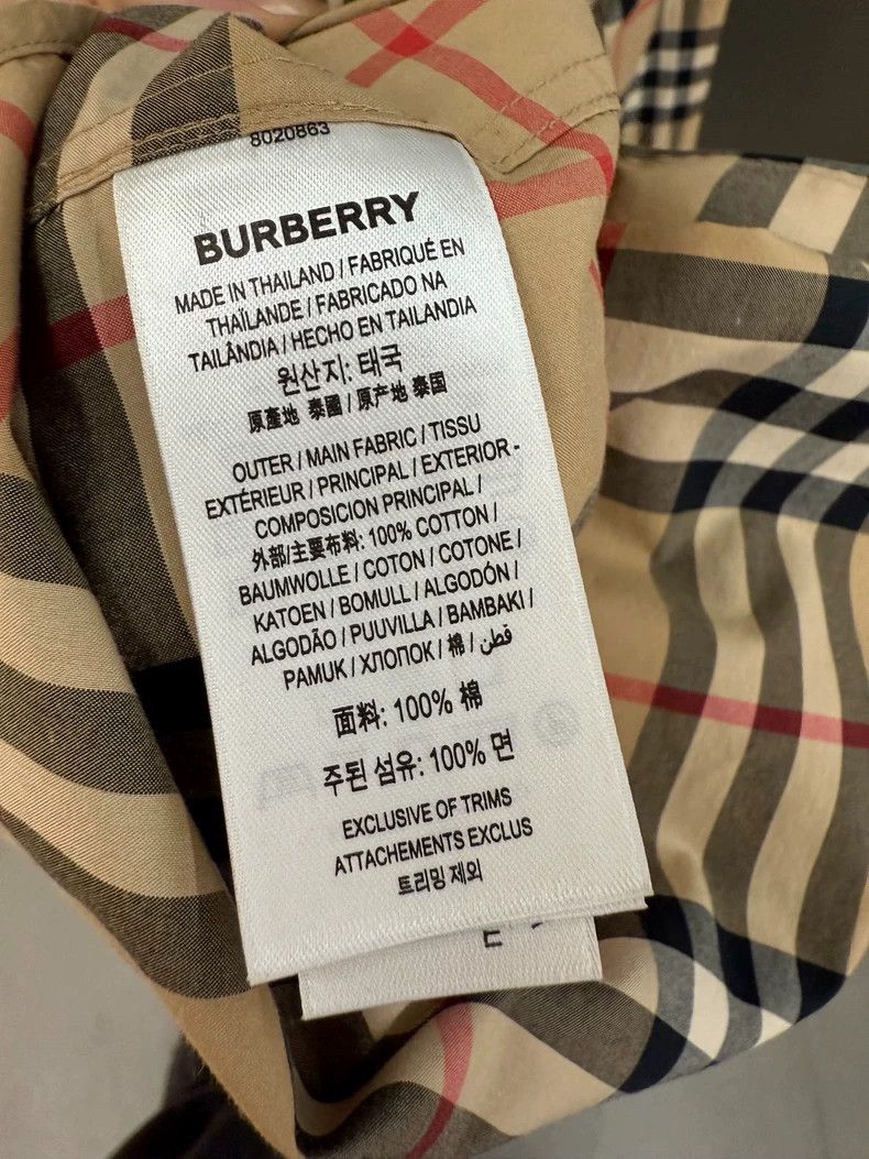 Burberry Burberry Classic Plaid Long Sleeve Shirt Size US M / EU 48-50 / 2 - 4 Thumbnail