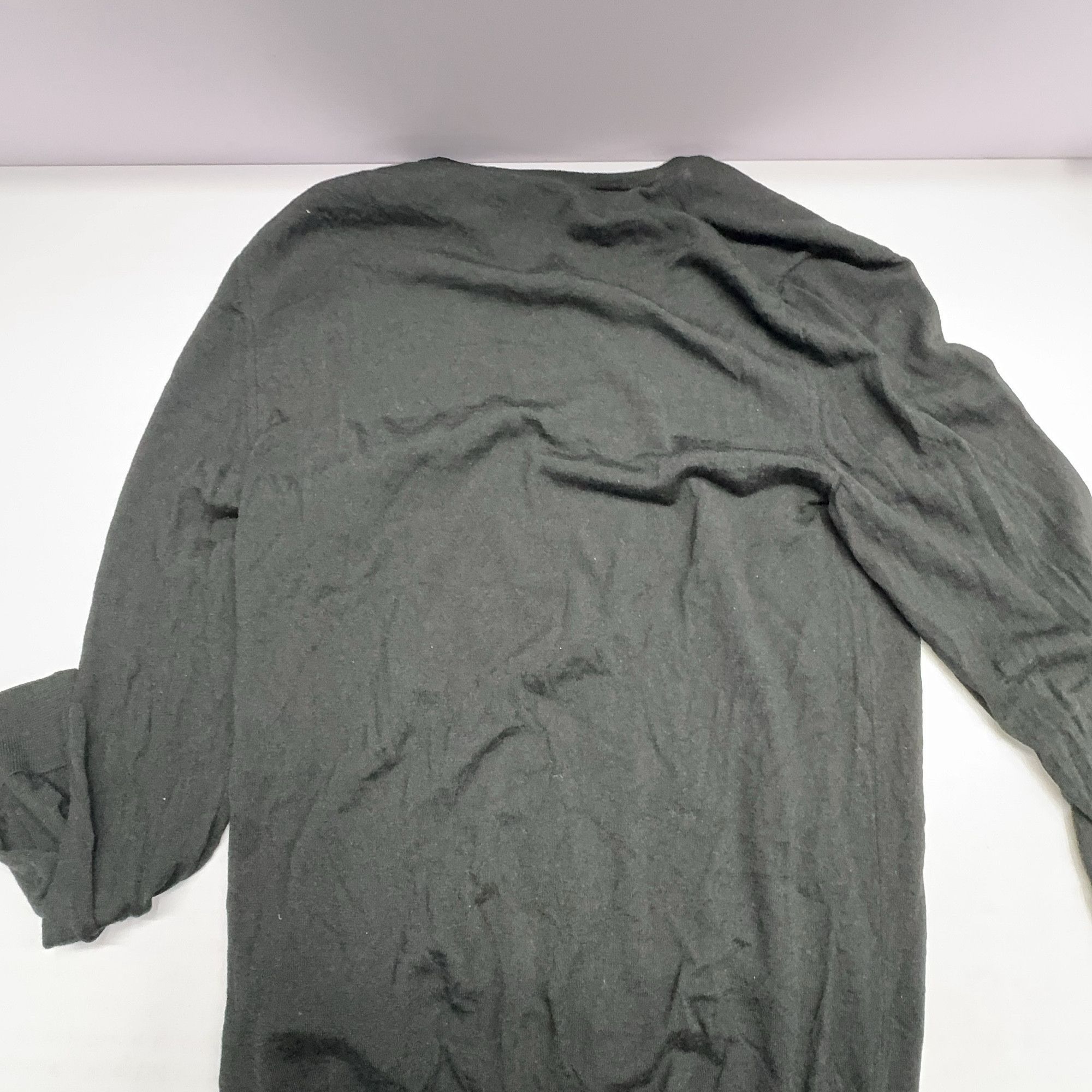 Gucci Black V-neck Loose Knit Sweater by Gucci Size US M / EU 48-50 / 2 - 7 Thumbnail