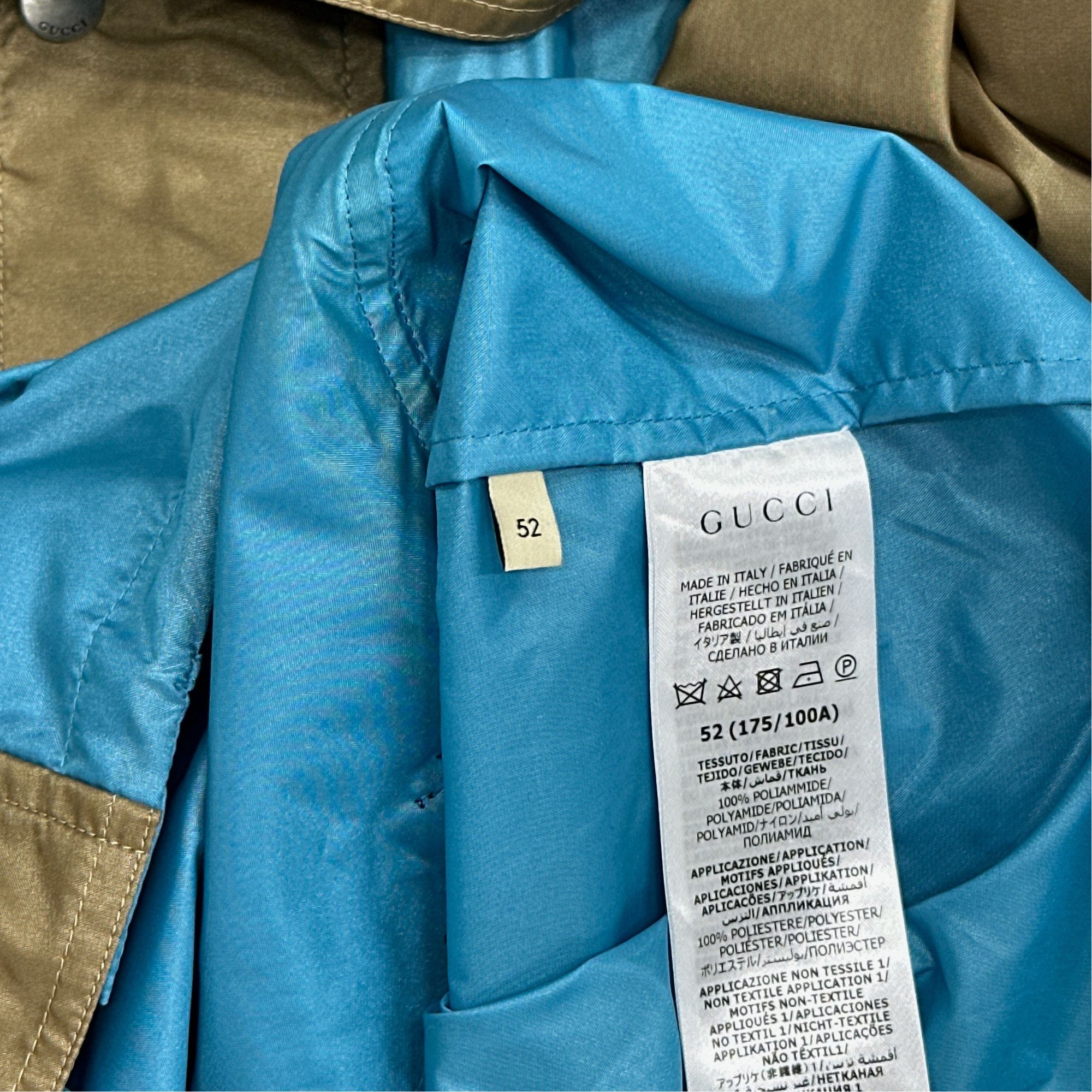 Gucci Gucci Colorful Hooded Jacket with Logo Patch Size US L / EU 52-54 / 3 - 4 Thumbnail