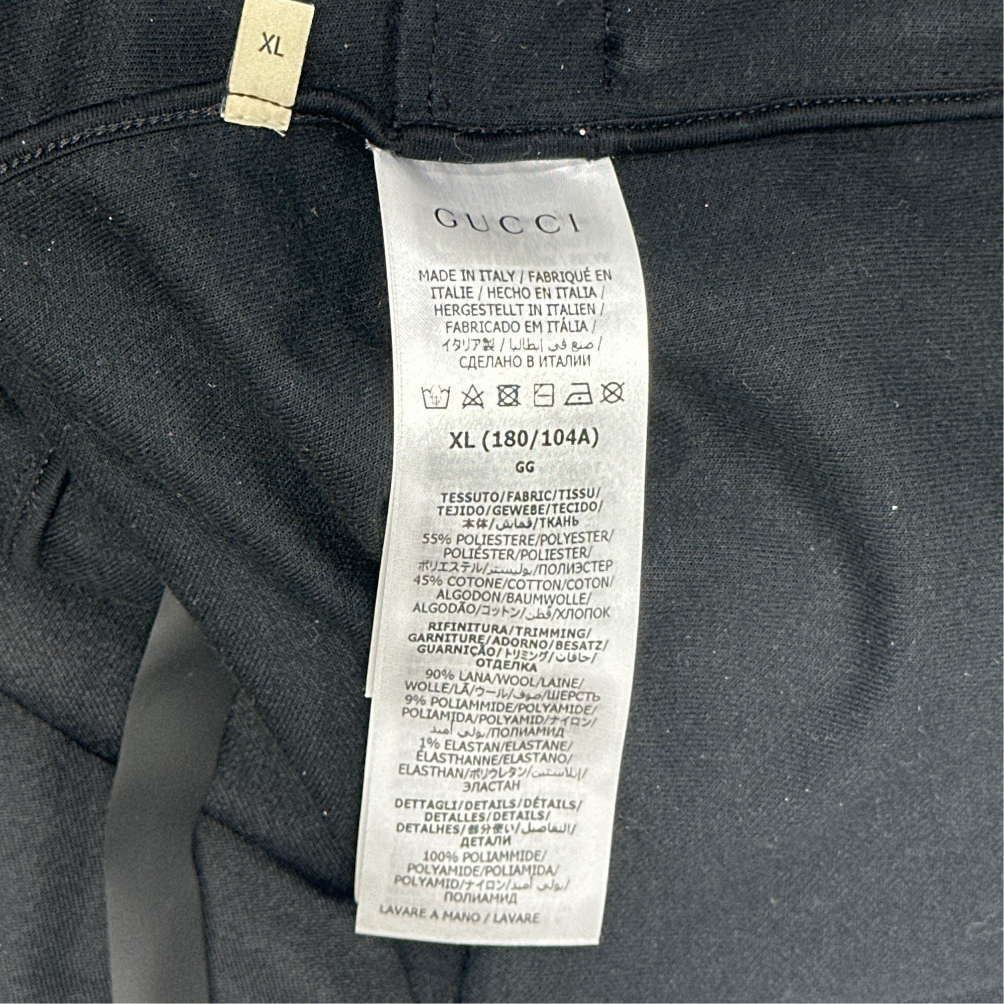 Gucci GUCCI Technical Jersey Track Jacket for Men Size US XL / EU 56 / 4 - 4 Thumbnail
