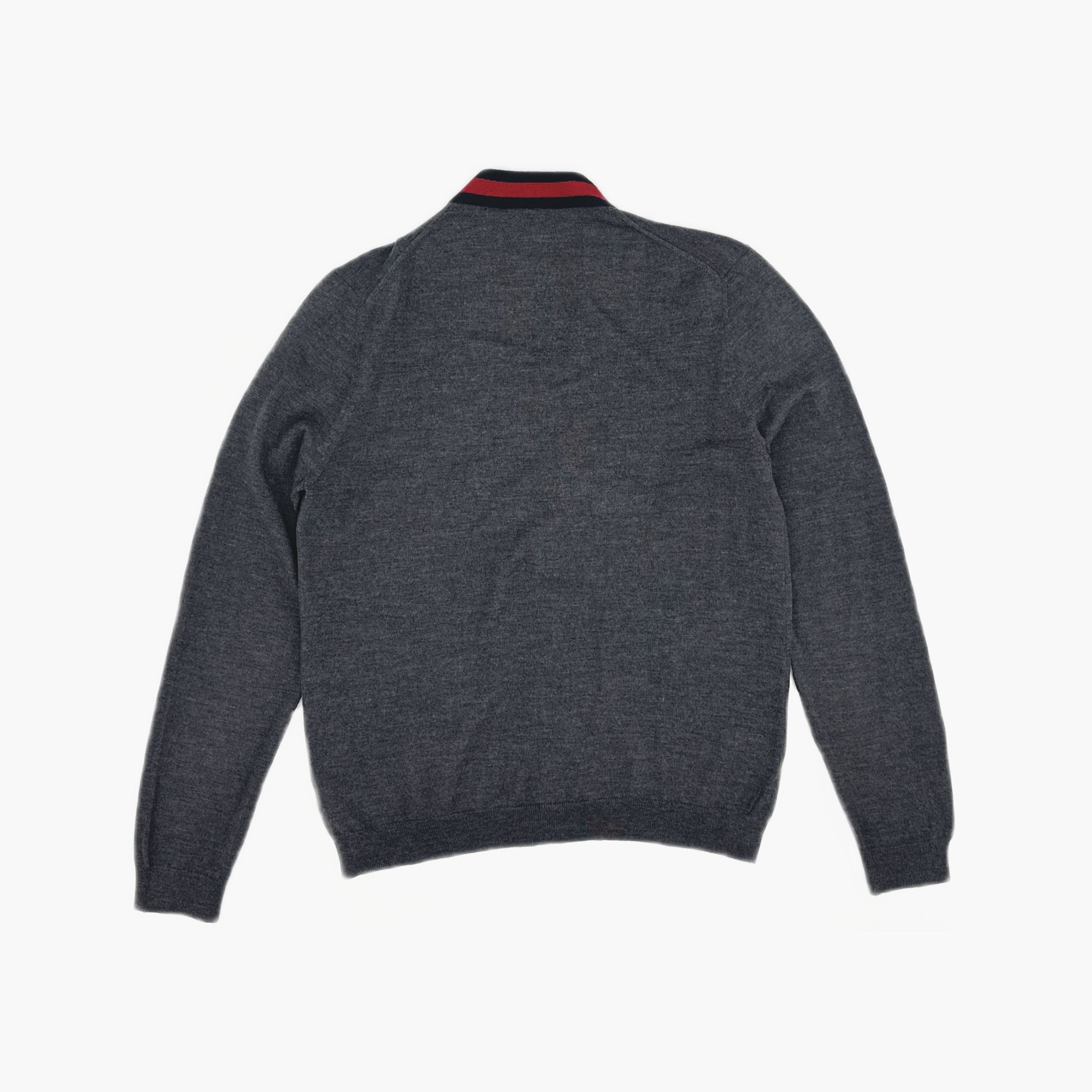 Gucci Gucci Casual Comfortable Knitted Cardigan Gray Size US XL / EU 56 / 4 - 4 Thumbnail