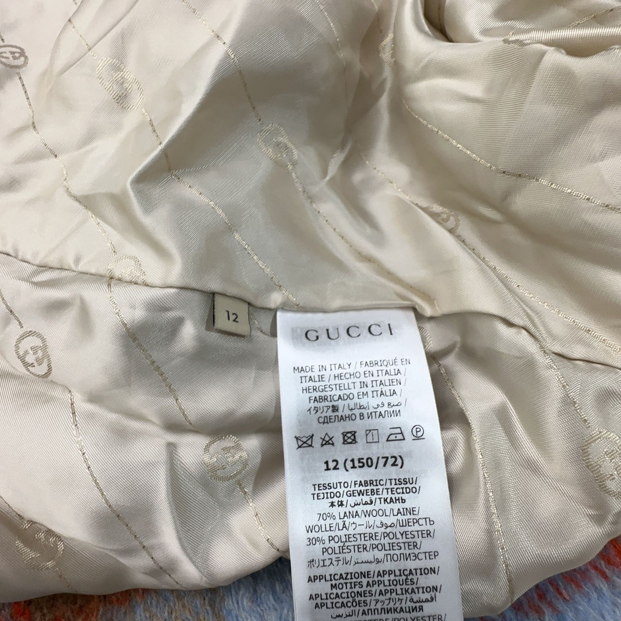 Gucci Gucci Children's Casual Long Sleeve Coat Size US L / EU 52-54 / 3 - 4 Thumbnail