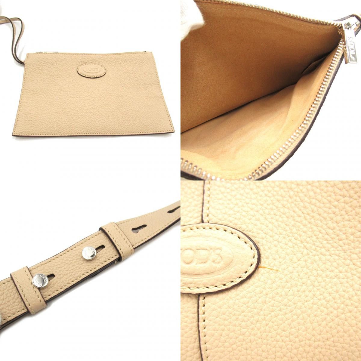 Tod's Tod's Tod's XBWDBSR0200XWZC600 Leather Shoulder Bag Leather Shoulder Bag XBWDBSR0200XWZC600 Size ONE SIZE - 9 Thumbnail