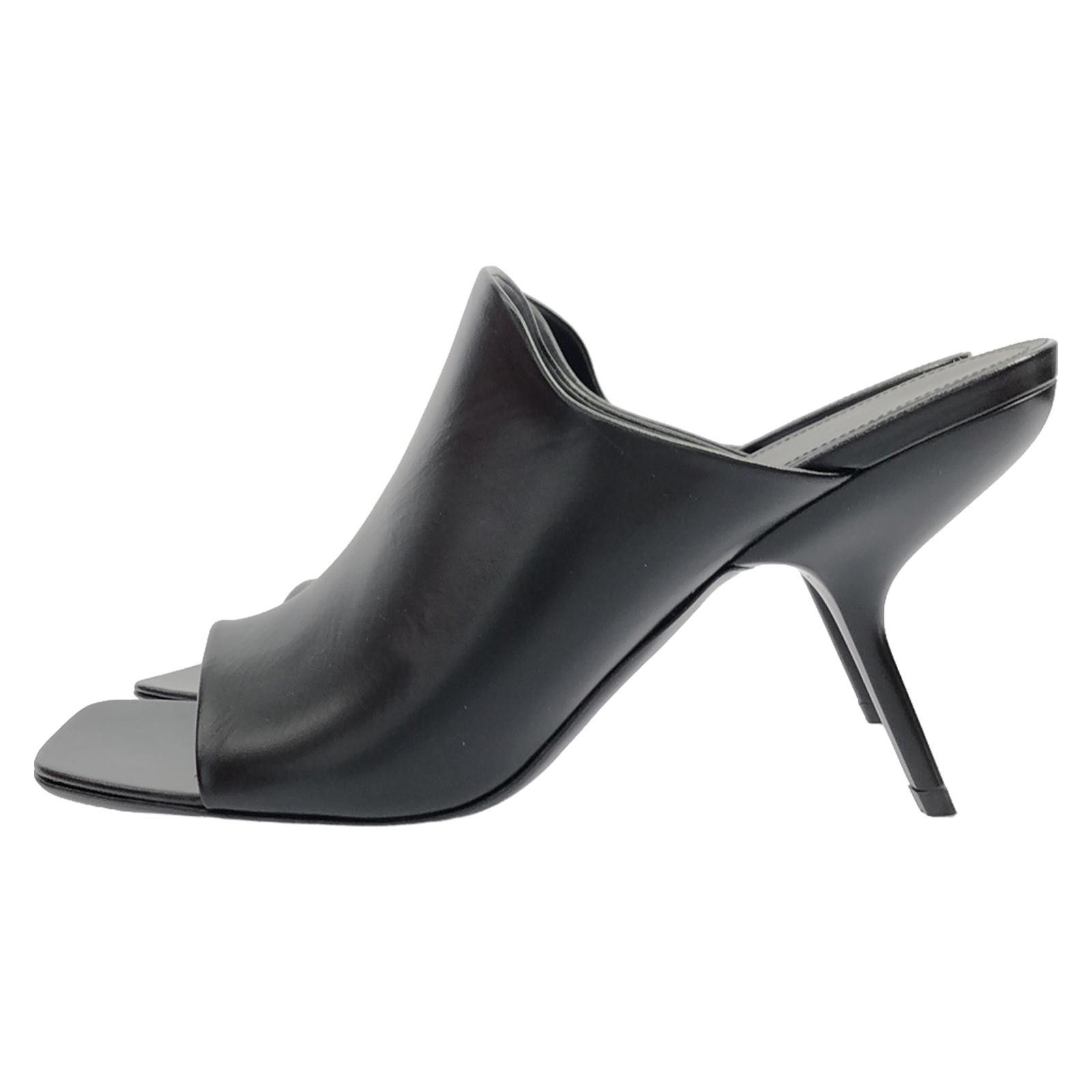 Salvatore Ferragamo Salvatore Ferragamo Salvatore Ferragamo 7664507.5 Leather Mule Leather Shoes 7664507.5 Size ONE SIZE - 3 Thumbnail