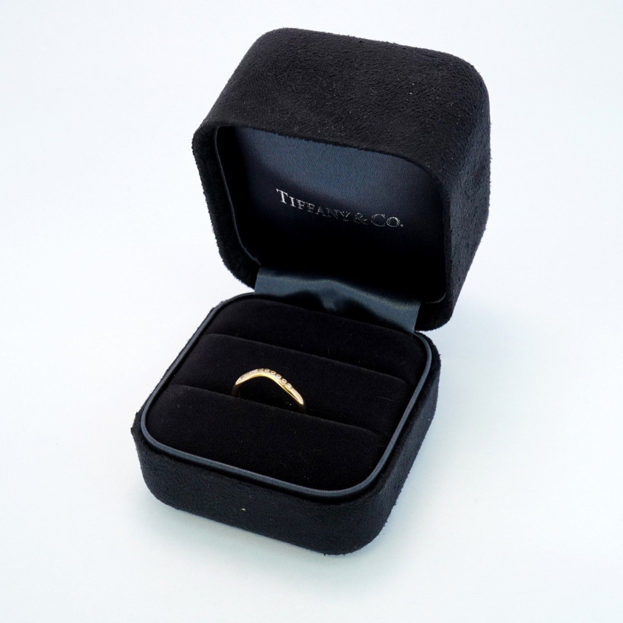Tiffany & Co. Tiffany ring, , 9PD, 18KPGpink gold, diamond, size 6, ladies Size ONE SIZE - 8 Thumbnail