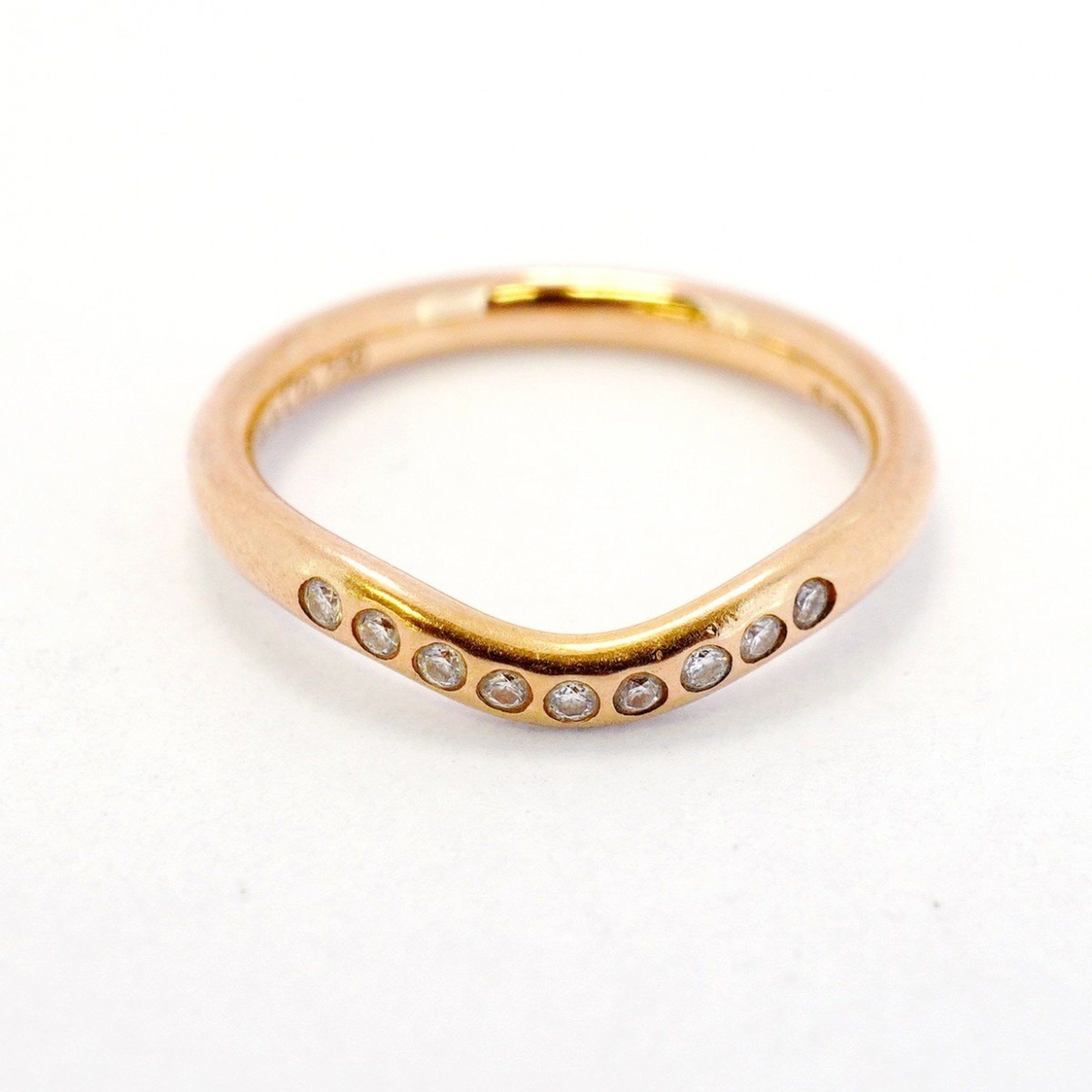 Tiffany & Co. Tiffany ring, , 9PD, 18KPGpink gold, diamond, size 6, ladies Size ONE SIZE - 3 Thumbnail