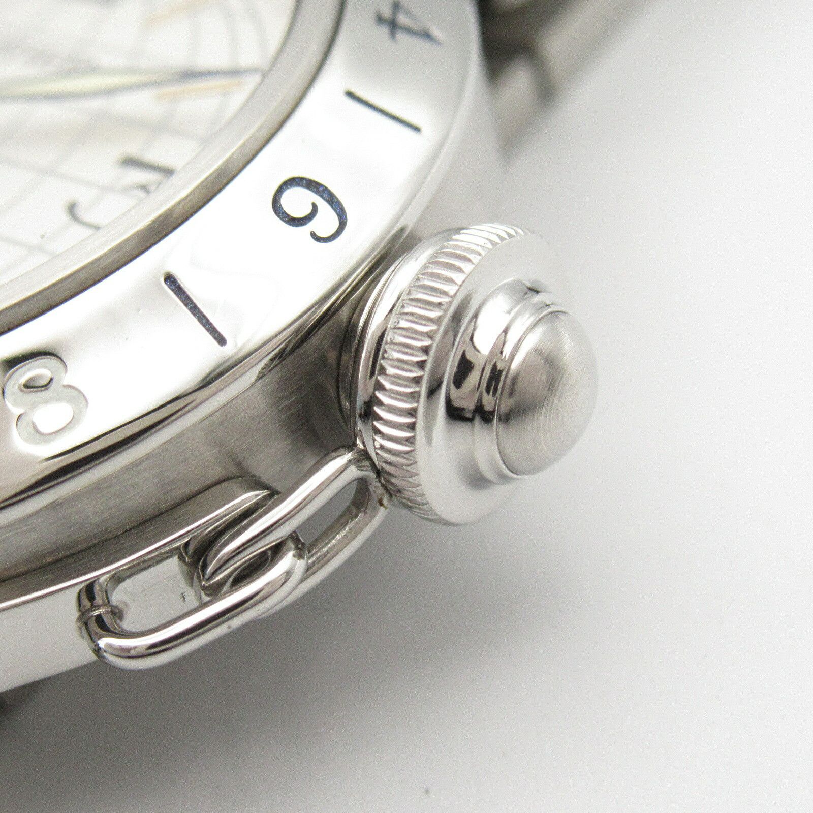 Cartier Cartier Cartier Pasha C Meridian Stainless Steel Watch Metal Automatic W31029M7 Size ONE SIZE - 6 Thumbnail