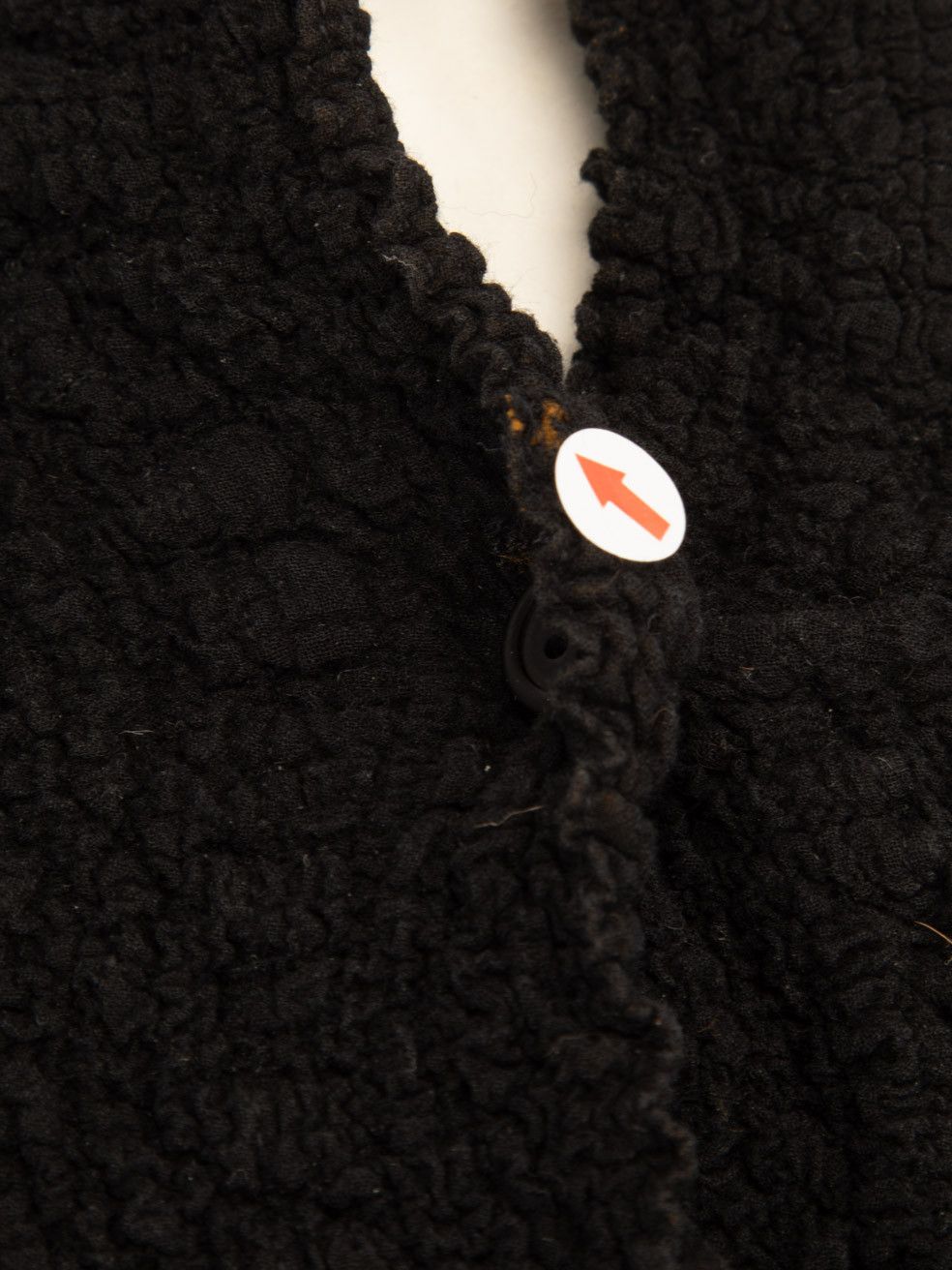 Issey Miyake Black Button Up Top Size M / US 6-8 / IT 42-44 - 4 Thumbnail