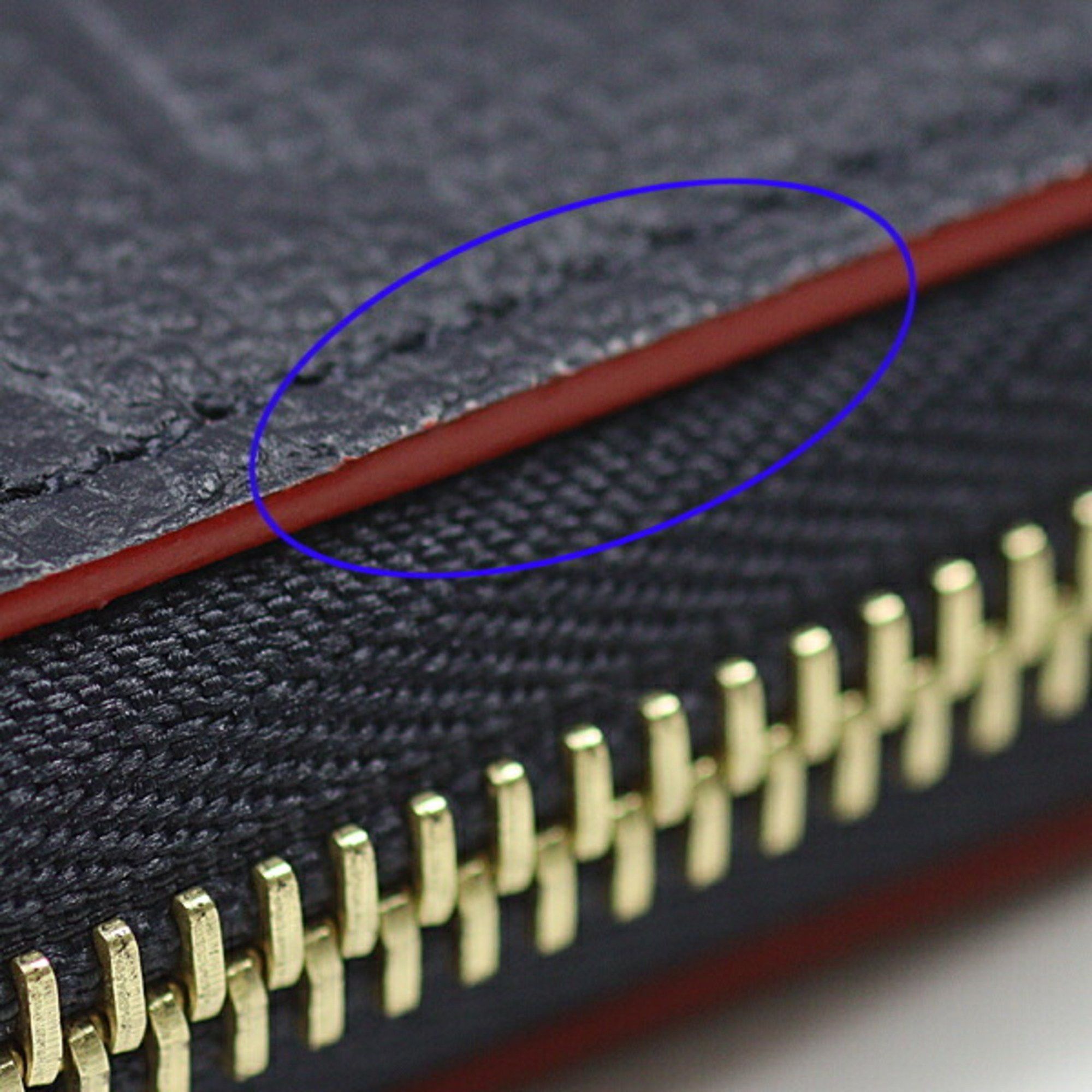 Louis Vuitton Louis Vuitton Zippy Wallet Monogram Empreinte Marine Rouge M62121 Long LV Size ONE SIZE - 5 Thumbnail