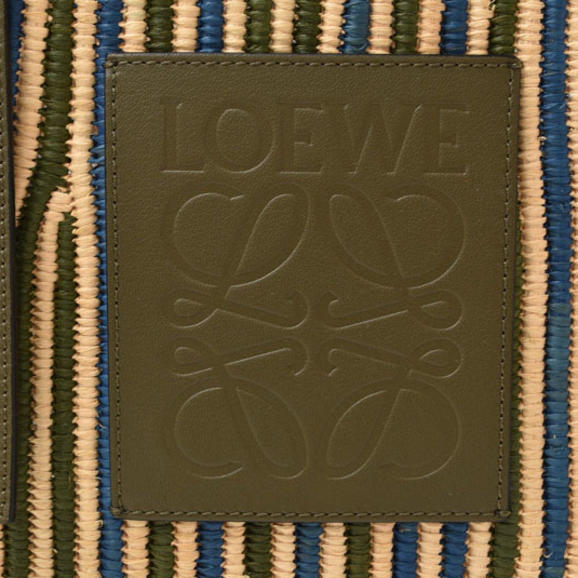 Loewe LOEWE Basket Bag Small Net-a-Porter Khaki Size ONE SIZE - 4 Thumbnail