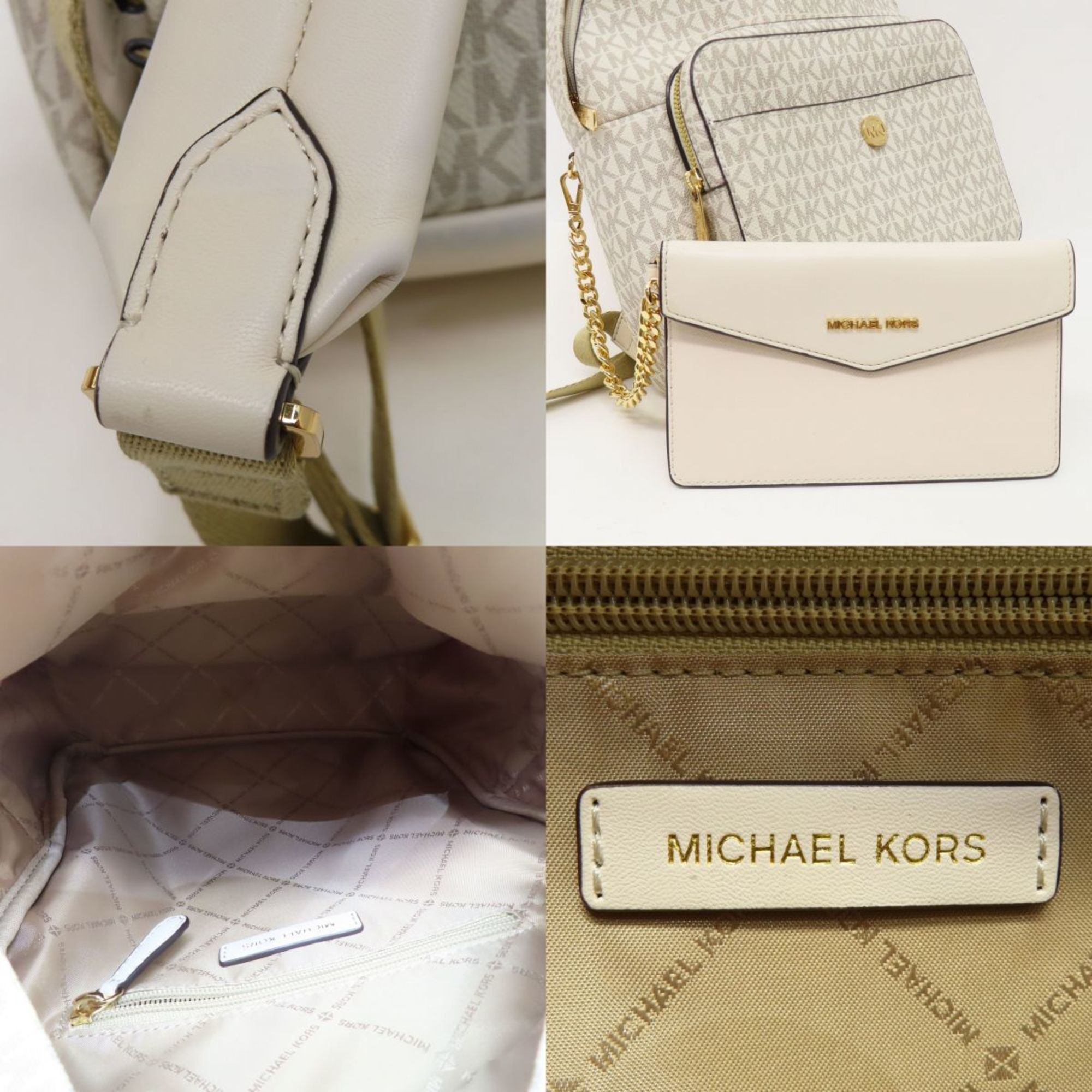 Michael Kors Michael Kors MAISIE 2 IN 1 MK Signature Backpack 35F3G5MB8B Size ONE SIZE - 7 Thumbnail