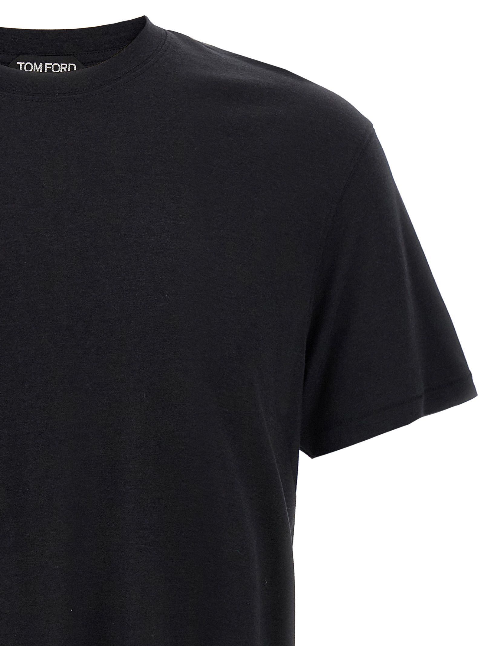 Tom Ford Logo Embroidery T-Shirt Size US L / EU 52-54 / 3 - 3 Thumbnail