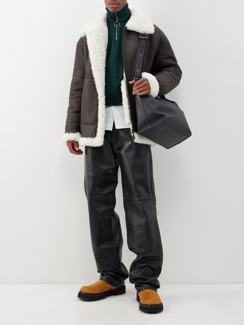 Loewe aviator jacket in shearling Size US M / EU 48-50 / 2 - 3 Thumbnail