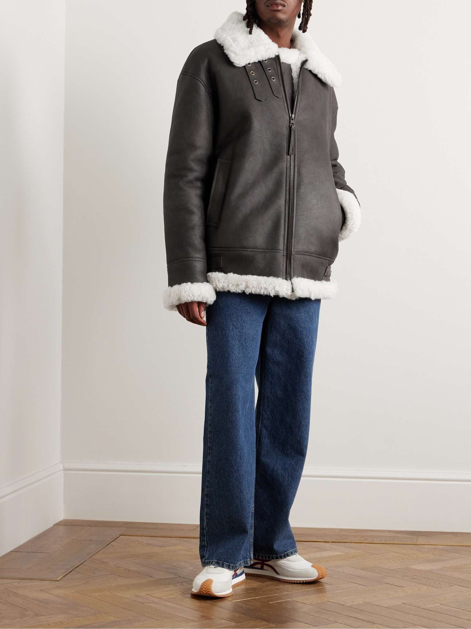 Loewe aviator jacket in shearling Size US M / EU 48-50 / 2 - 2 Thumbnail