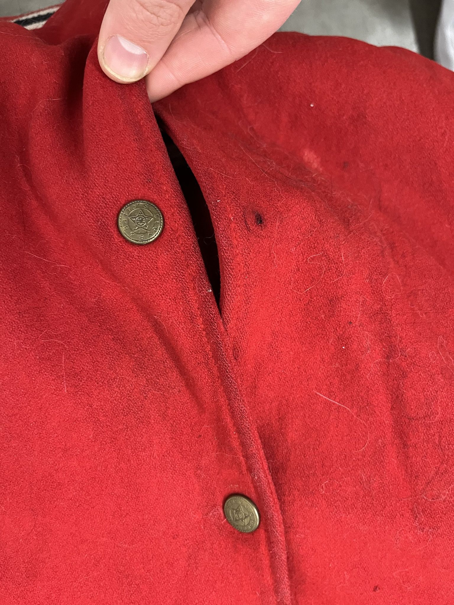 Other Vintage Jacket Y2K UW Badgers Distressed Faux Leather Varsioty Jacket Size S Size US S / EU 44-46 / 1 - 7 Thumbnail