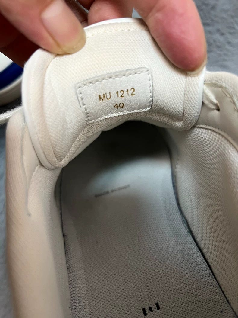 Celine Celine Low-top Sneakers Blue and White Size US 10.5 / EU 43-44 - 5 Thumbnail