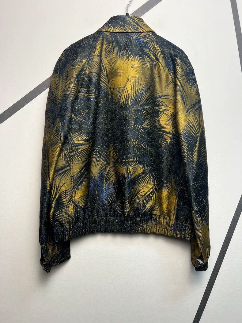Saint Laurent Paris Saint Laurent Palm Tree Embroidered Jacket Size US L / EU 52-54 / 3 - 2 Thumbnail