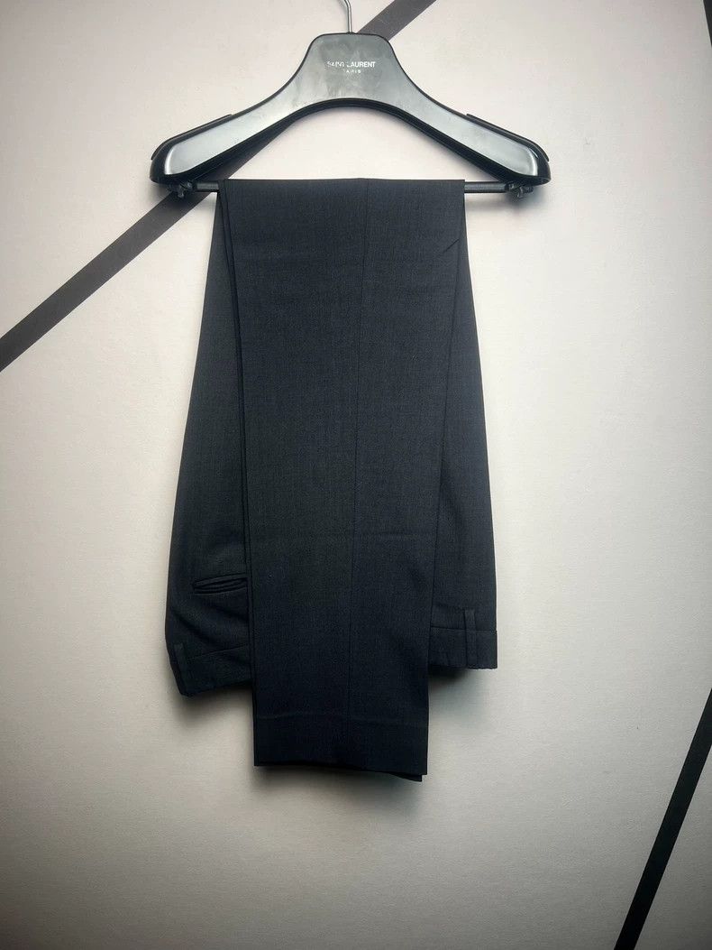 Saint Laurent Paris Saint Laurent Gray Wool Suit Set Size US L / EU 52-54 / 3 - 6 Thumbnail