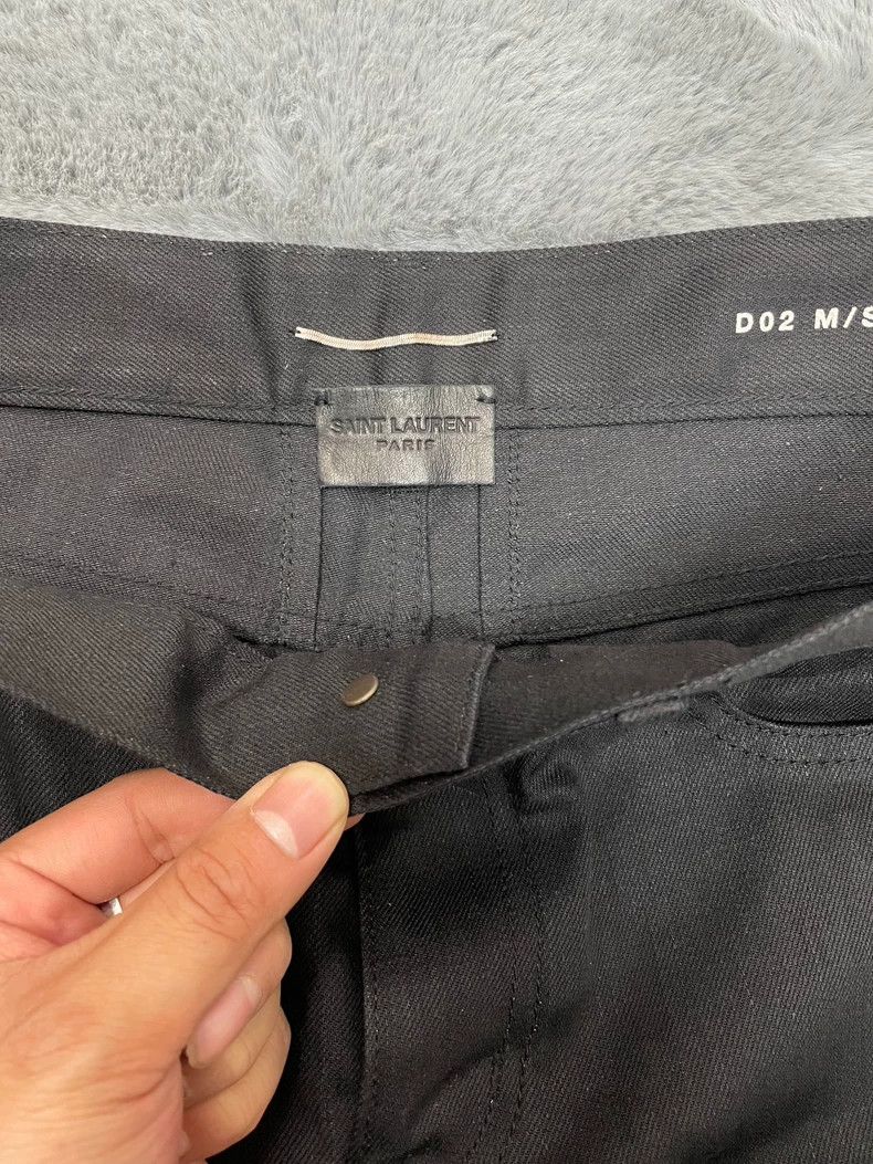 Saint Laurent Black Basic Denim Pants