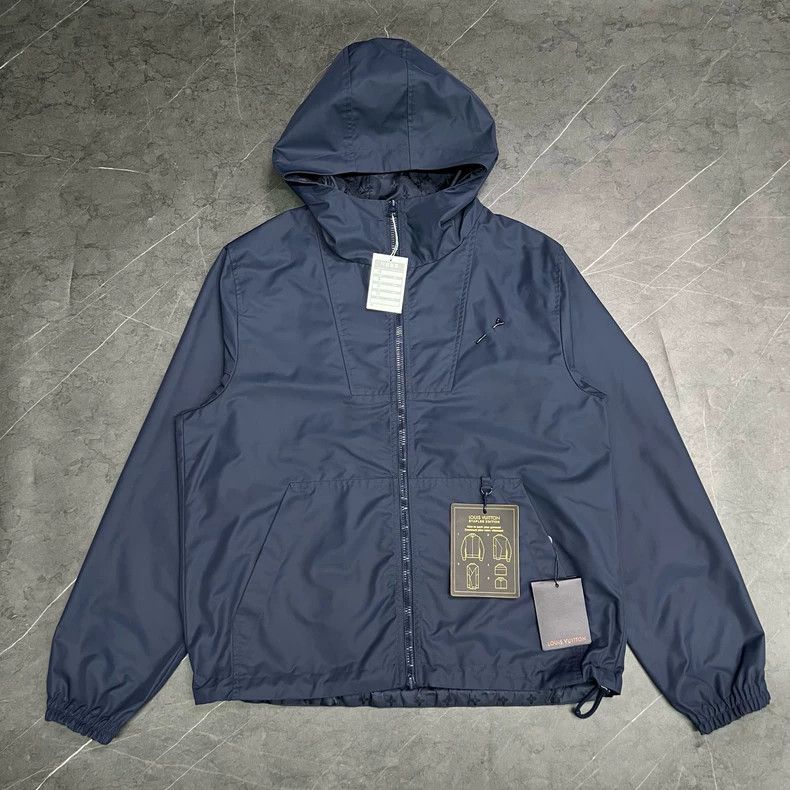 Louis Vuitton Louis Vuitton Logo Print Windbreaker Jacket Size US L / EU 52-54 / 3 - 3 Thumbnail