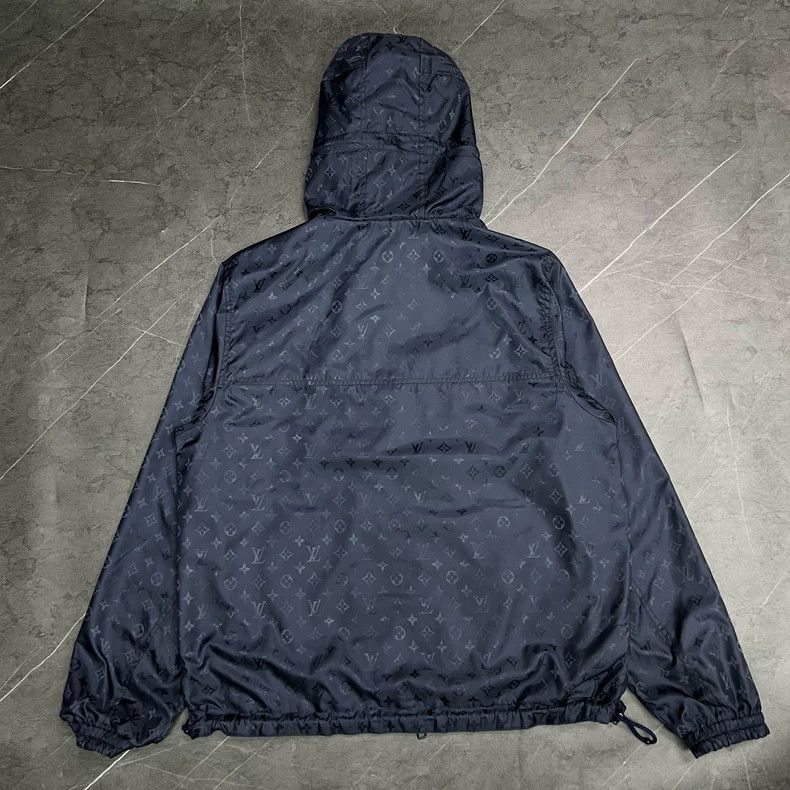 Louis Vuitton Louis Vuitton Logo Print Windbreaker Jacket Size US L / EU 52-54 / 3 - 2 Thumbnail