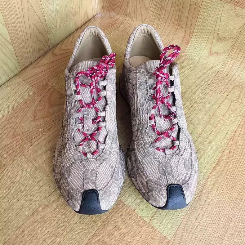 Gucci Gucci Full Print Running Shoes Size 43 Size US 10 / EU 43 - 2 Thumbnail