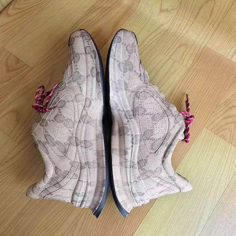 Gucci Gucci Full Print Running Shoes Size 43 Size US 10 / EU 43 - 4 Thumbnail