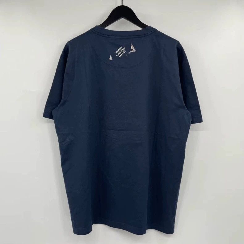 Louis Vuitton Louis Vuitton Short Sleeve Embroidered T-Shirt Size US XXL / EU 58 / 5 - 2 Thumbnail