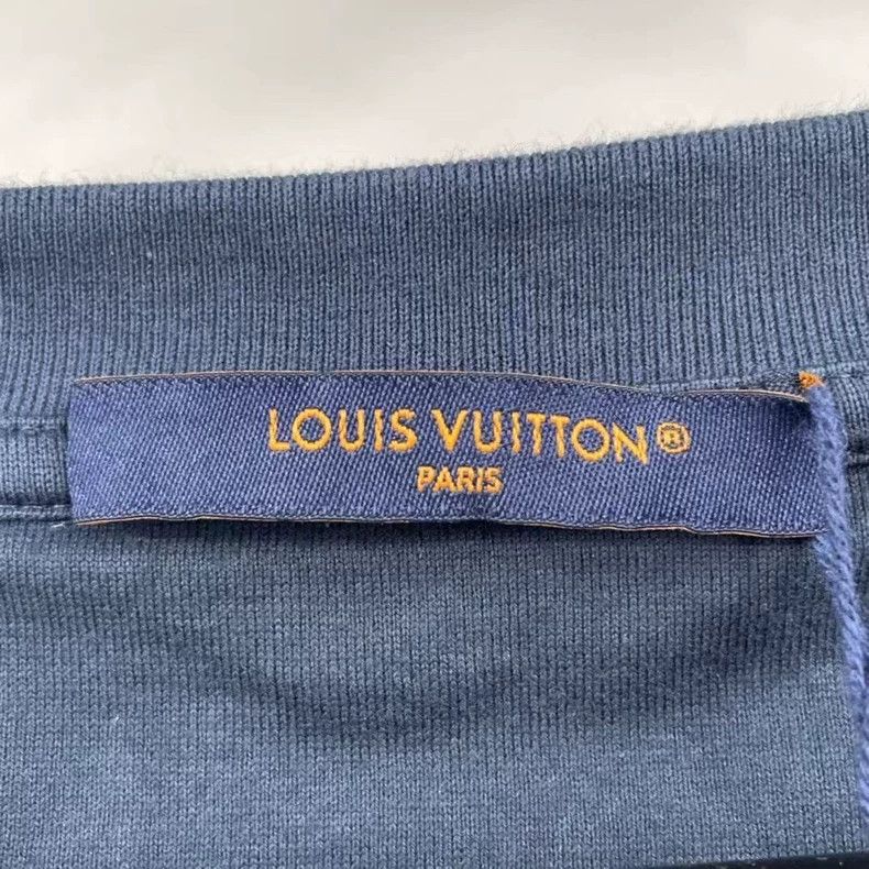 Louis Vuitton Louis Vuitton Short Sleeve Embroidered T-Shirt Size US XXL / EU 58 / 5 - 3 Thumbnail