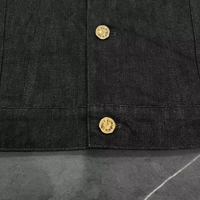 Louis Vuitton Louis Vuitton Logo Denim Jacket Size US M / EU 48-50 / 2 - 6 Thumbnail