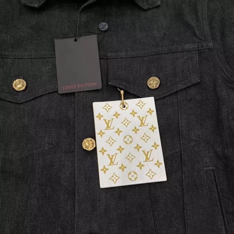 Louis Vuitton Louis Vuitton Logo Denim Jacket Size US M / EU 48-50 / 2 - 4 Thumbnail
