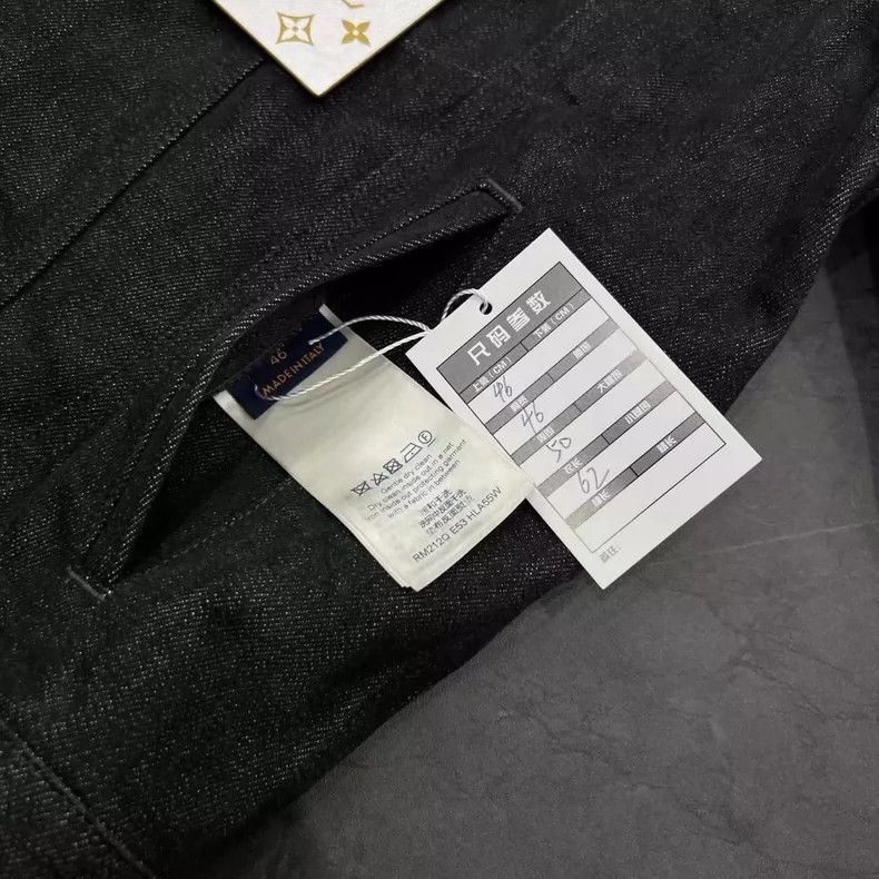 Louis Vuitton Louis Vuitton Logo Denim Jacket Size US M / EU 48-50 / 2 - 5 Thumbnail