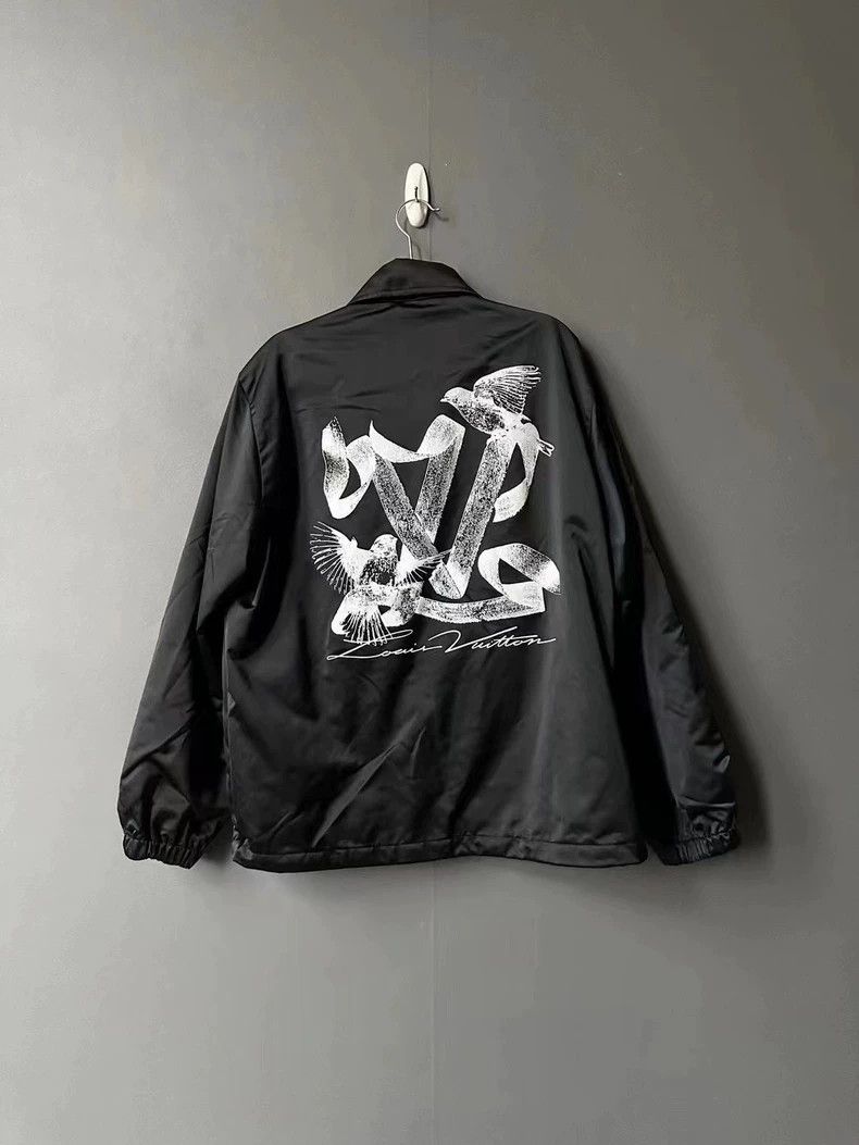 Louis Vuitton Louis Vuitton Peace Dove Silk Jacket Size US L / EU 52-54 / 3 - 2 Thumbnail