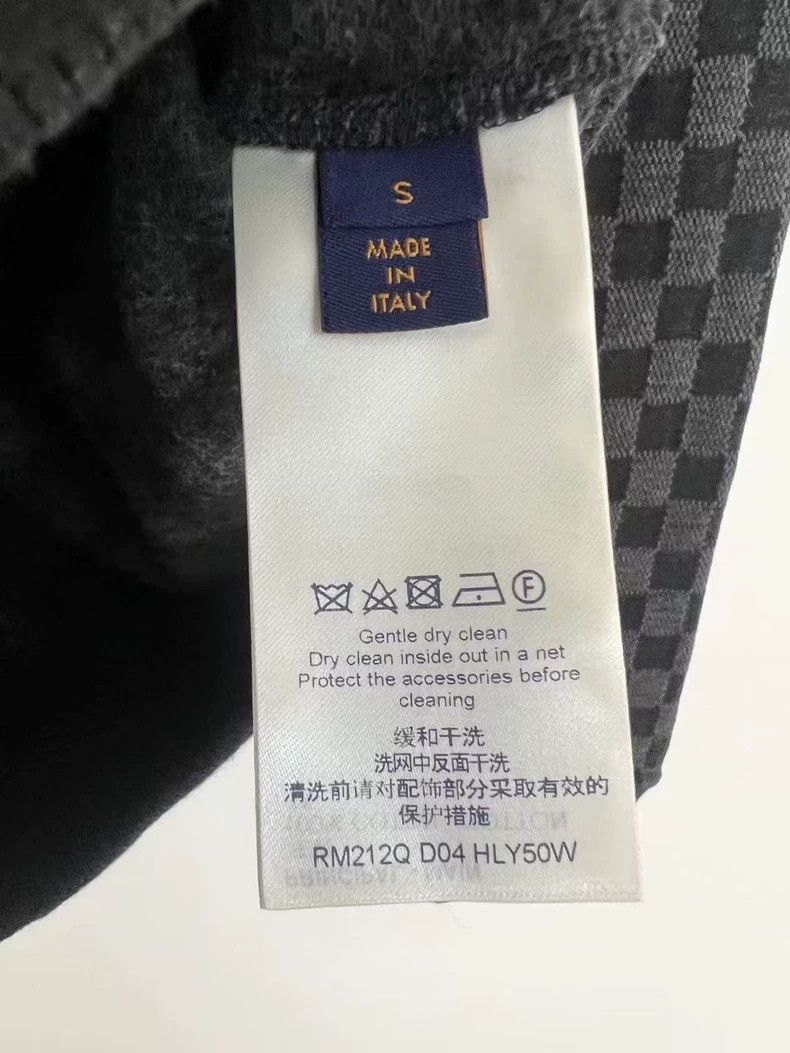 Louis Vuitton Louis Vuitton Black Gray Checkerboard Baseball Jacket Size US S / EU 44-46 / 1 - 5 Thumbnail