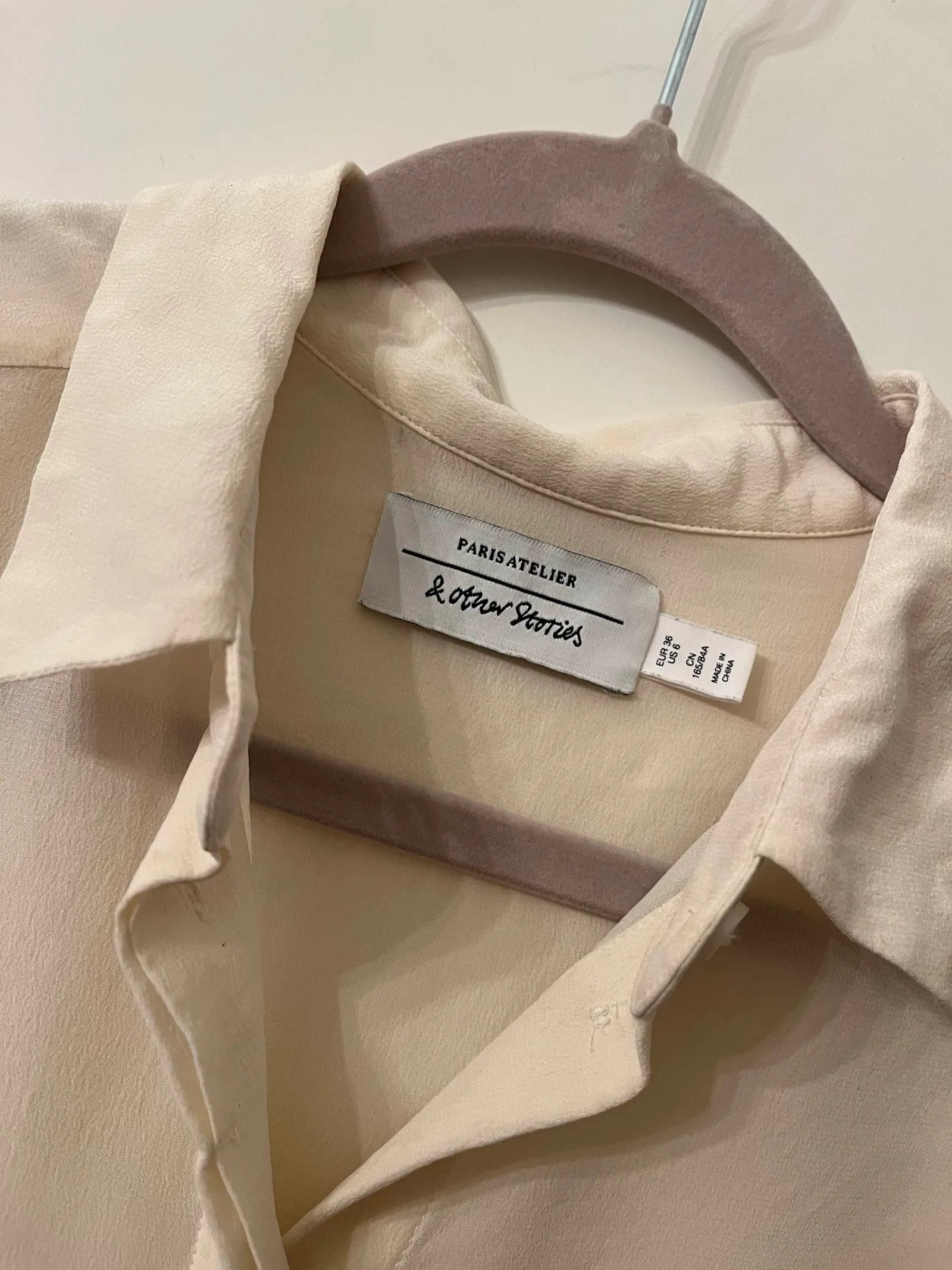 & Other Stories & Other Stories Silk Shirt Shirt Size XS / US 0-2 / IT 36-38 - 2 Thumbnail