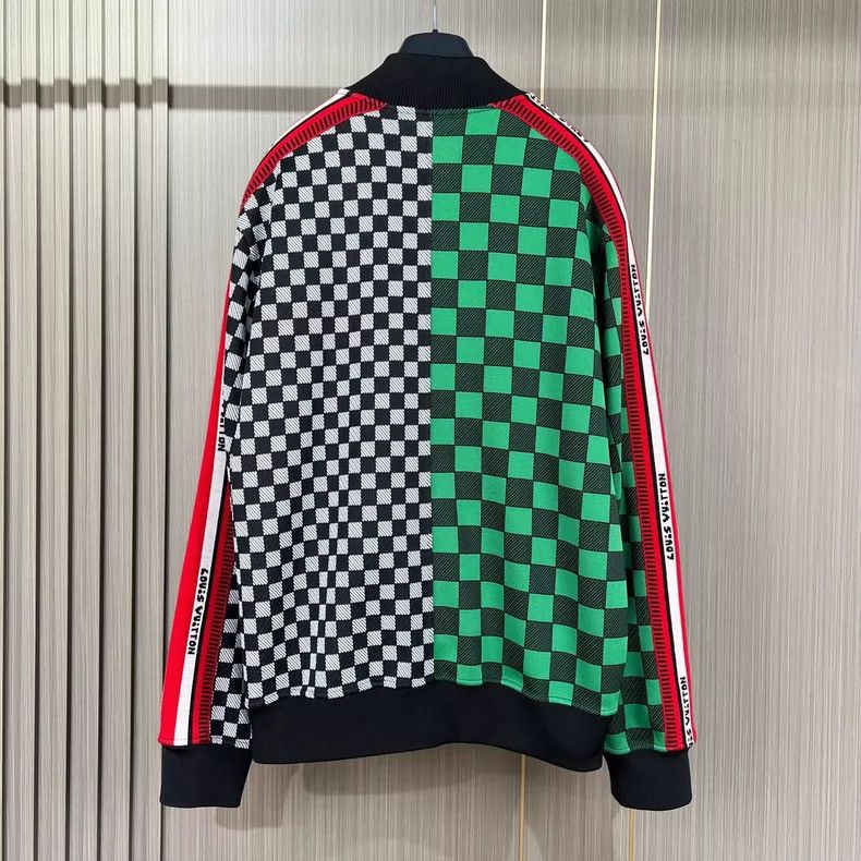 Louis Vuitton Louis Vuitton Checkerboard Knit Jacket Size US M / EU 48-50 / 2 - 2 Thumbnail