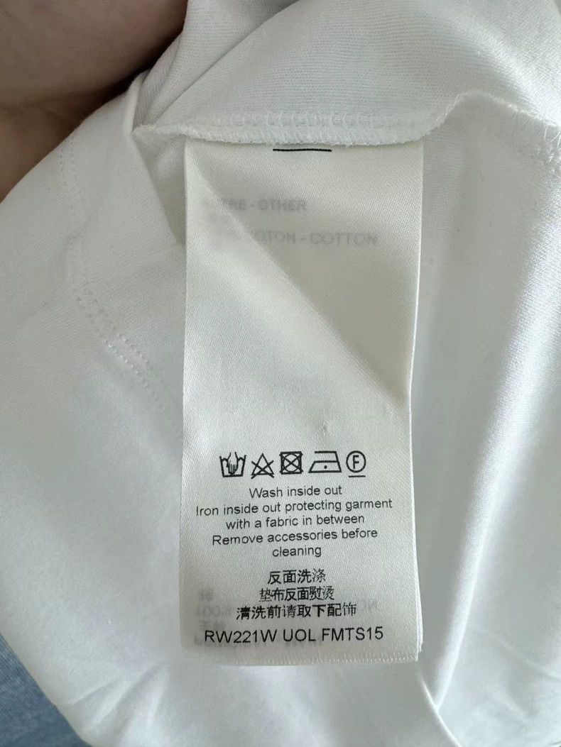 Louis Vuitton Louis Vuitton White Short Sleeve T-Shirt Size US L / EU 52-54 / 3 - 4 Thumbnail