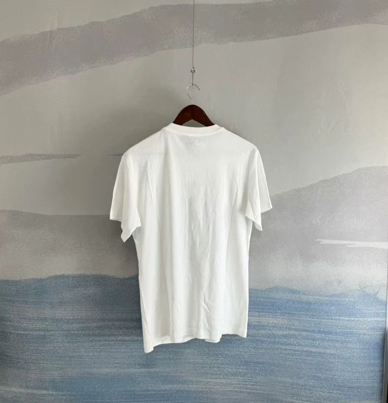 Louis Vuitton Louis Vuitton White Short Sleeve T-Shirt Size US L / EU 52-54 / 3 - 3 Thumbnail