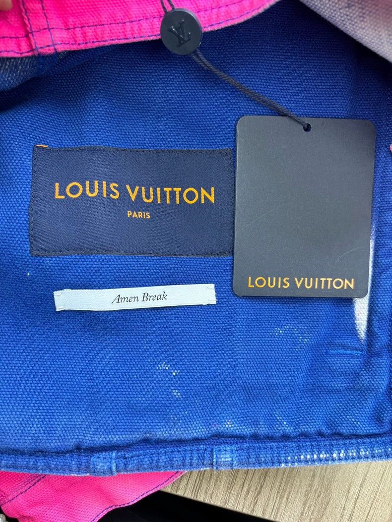 Louis Vuitton Louis Vuitton Gradient Denim Jacket SS22 Size US L / EU 52-54 / 3 - 3 Thumbnail