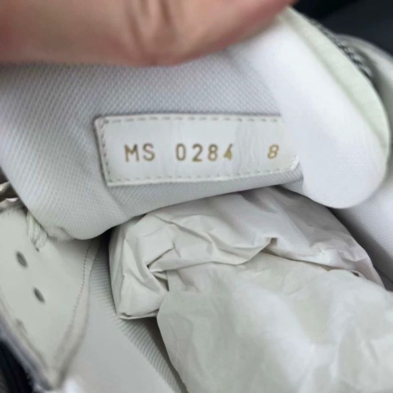 Louis Vuitton Louis Vuitton Gray White Denim Sneakers Size US 9 / EU 42 - 4 Thumbnail