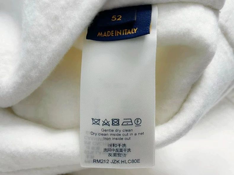 Louis Vuitton Louis Vuitton White Bathrobe Coat Wool Cashmere Size US XXL / EU 58 / 5 - 3 Thumbnail