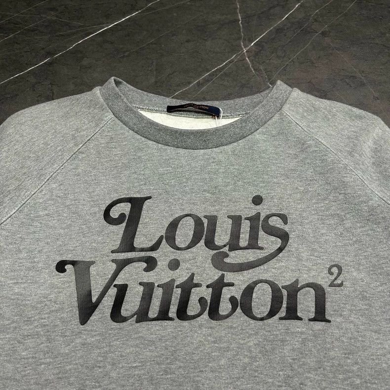 Louis Vuitton Louis Vuitton NIGO Gray Sweatshirt Size US XL / EU 56 / 4 - 3 Thumbnail