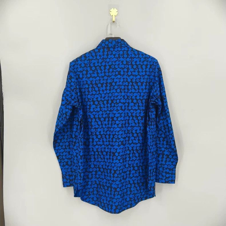 Louis Vuitton Louis Vuitton Blue Polka Dot Shirt Size US S / EU 44-46 / 1 - 2 Thumbnail