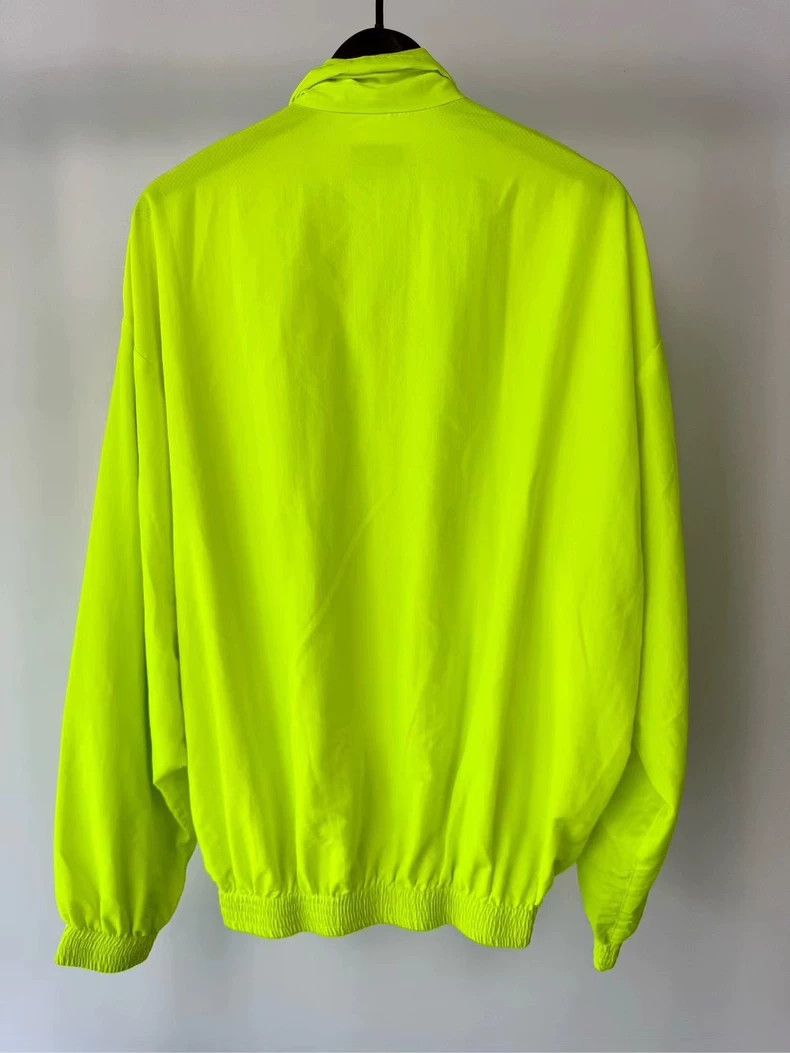 Balenciaga Balenciaga Neon Green Windbreaker Jacket Size US XS / EU 42 / 0 - 2 Thumbnail