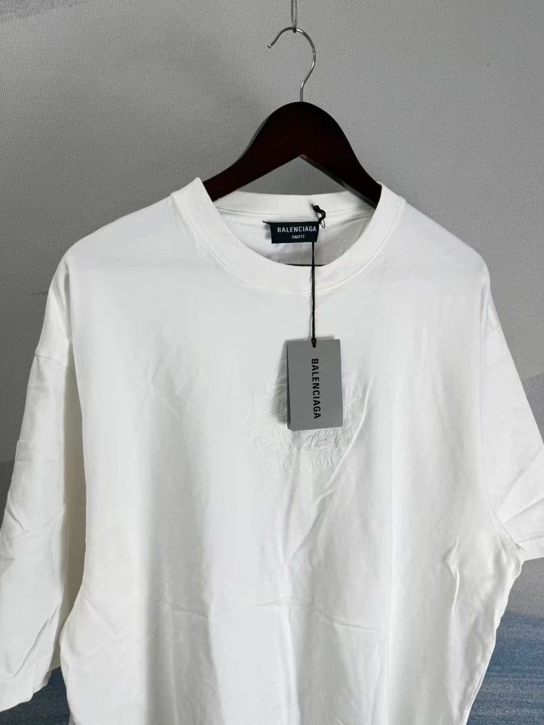 Balenciaga Balenciaga White Glow Short Sleeve T-Shirt Size US M / EU 48-50 / 2 - 3 Thumbnail