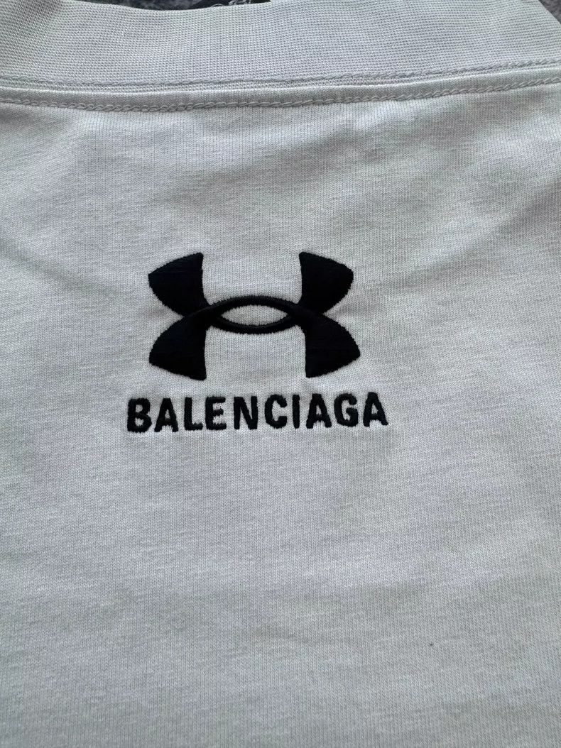 Balenciaga Balenciaga Under Armour Short Sleeve Shirt Size US S / EU 44-46 / 1 - 6 Thumbnail