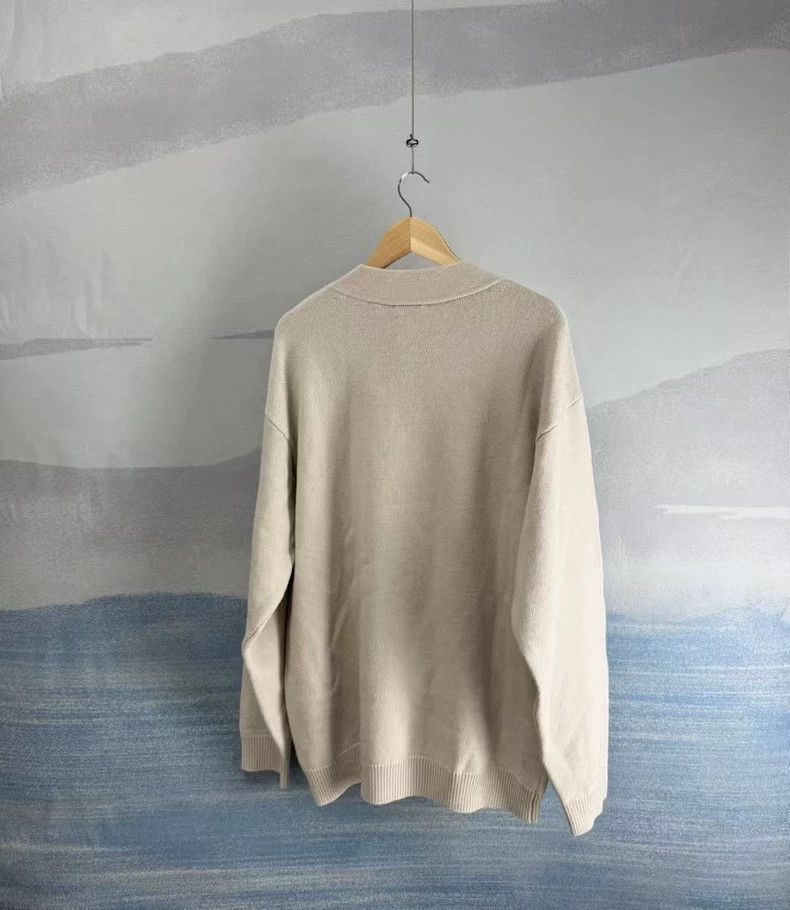 Balenciaga Beige Wool Sweater by Balenciaga Size US XS / EU 42 / 0 - 3 Thumbnail