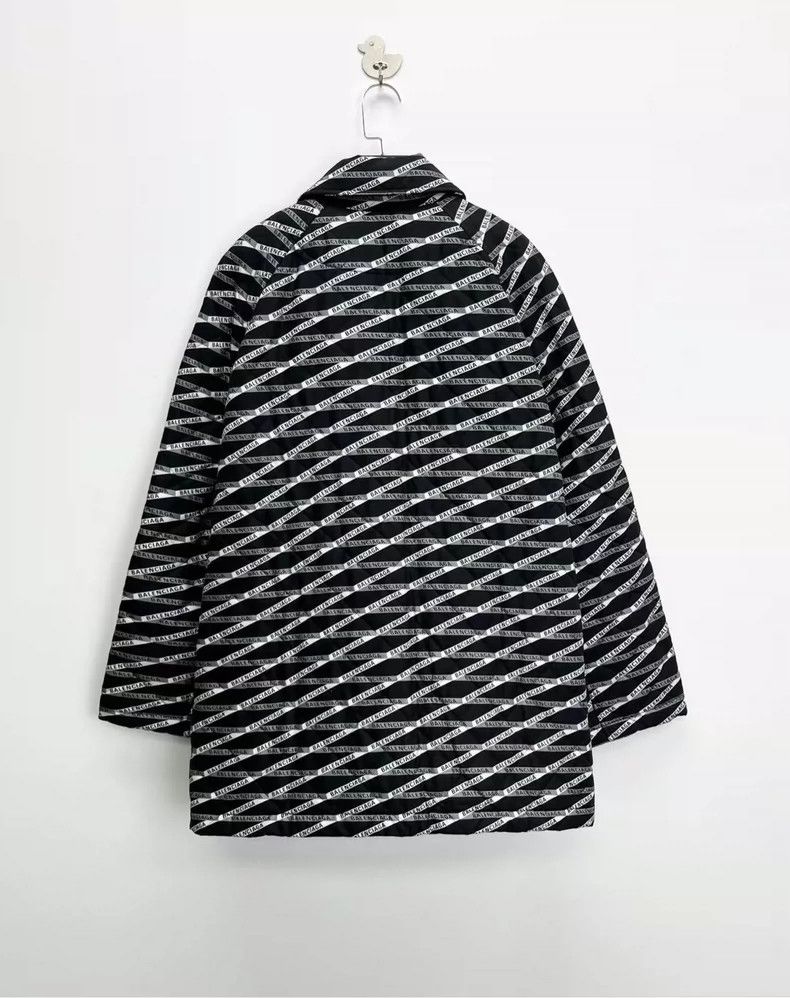 Balenciaga Balenciaga Black and White Striped Jacket Size US L / EU 52-54 / 3 - 2 Thumbnail